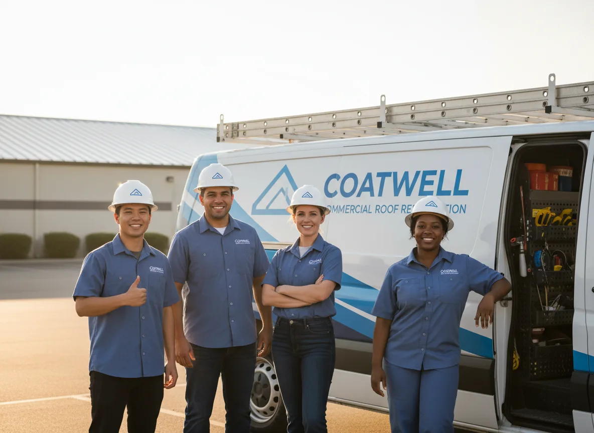 Commercial roof coating company in Aspermont, TX